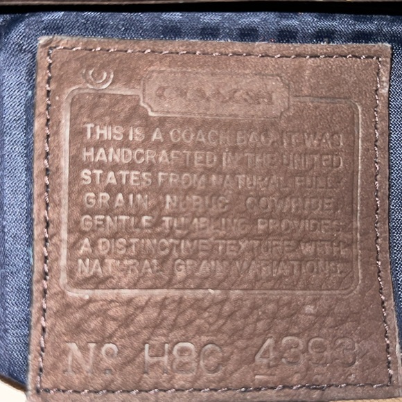 Coach Vintage Suede Bucket Bag 4393 - Picture 7 of 10